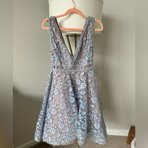 Nadine Merabi Daisy dress in blue